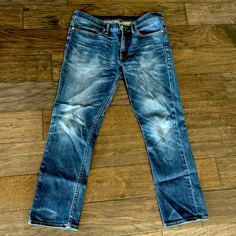 Juicy Couture slouchy straight jeans